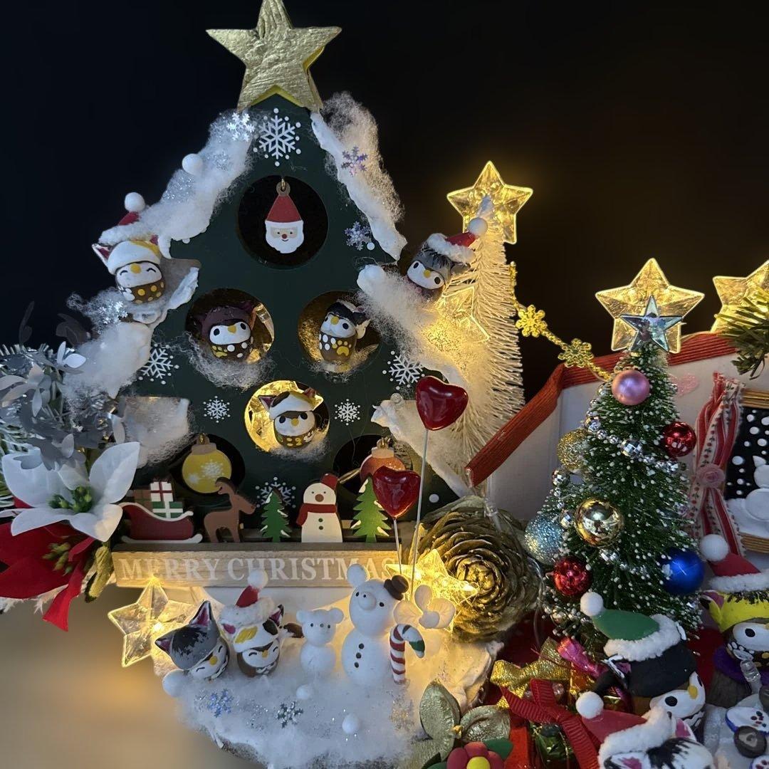 どんぐりアート♡2025年度Xmas BIGオブジェ♡