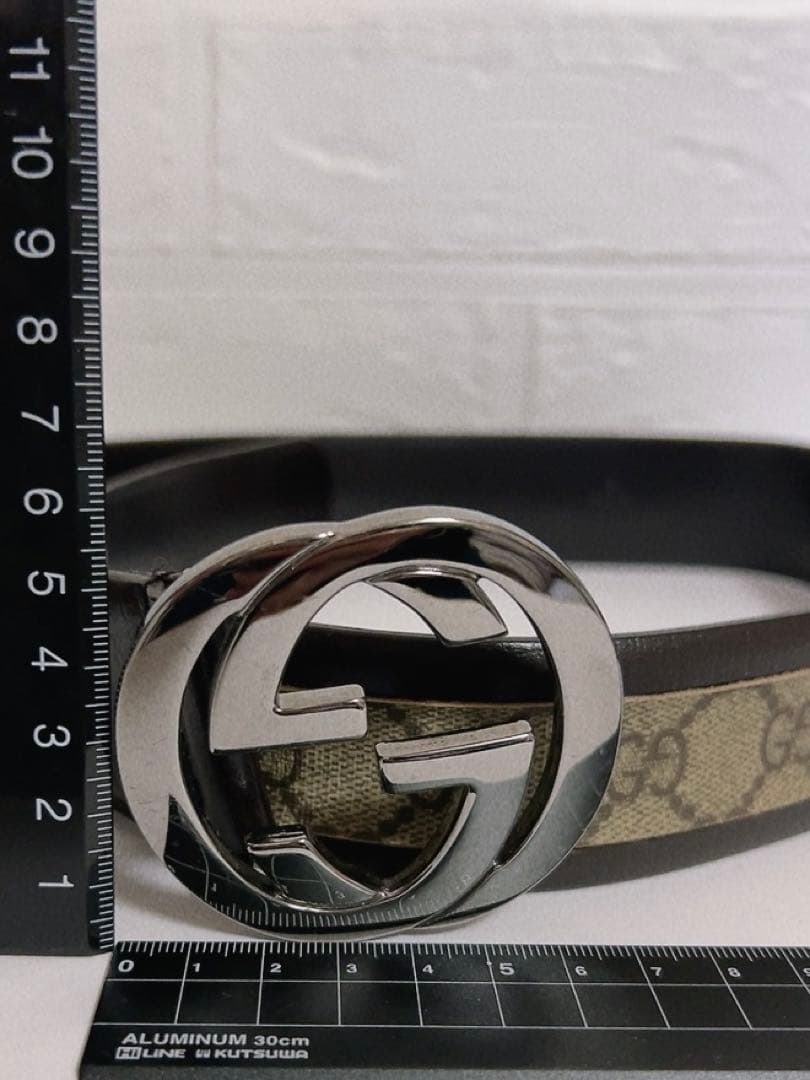 グッチ　GUCCI ベルト　インターロッキングG GGモチーフ