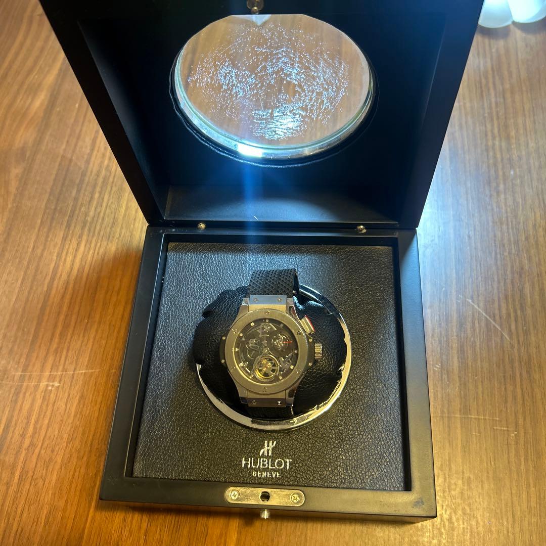 Hublot ブラックラバーベルト