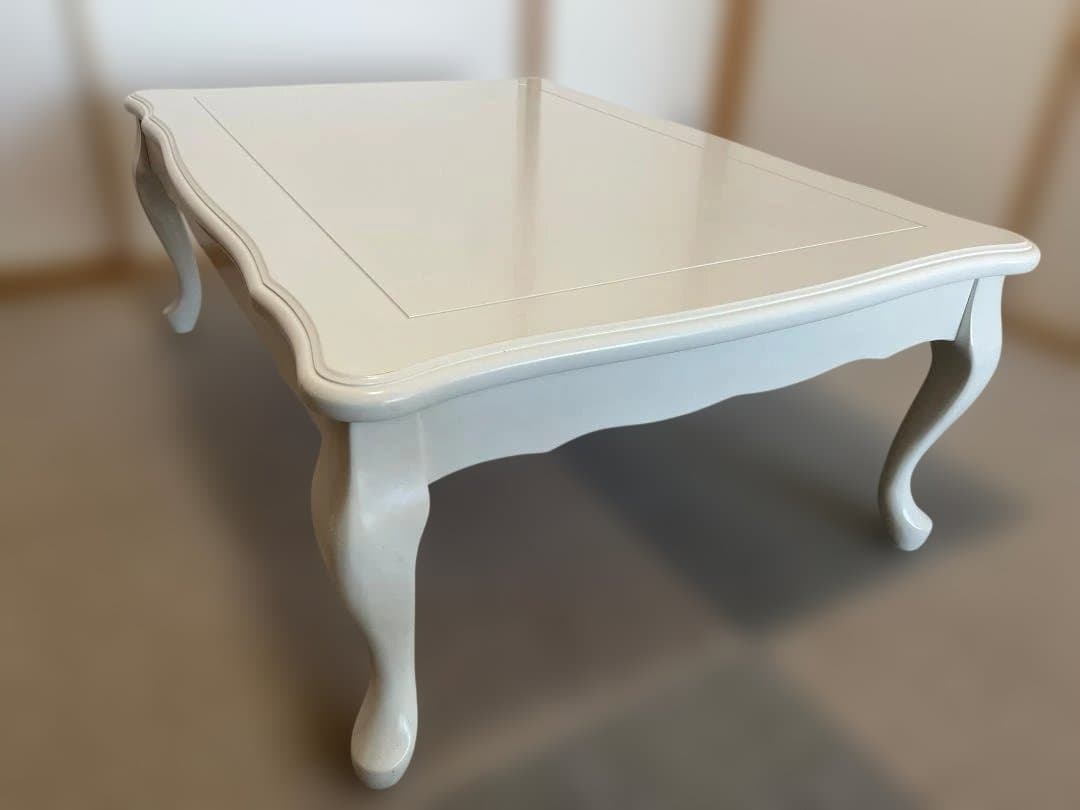 ★こたつ 猫脚 姫家具 アンティーク風 こたつ布団セット【引取限定】★