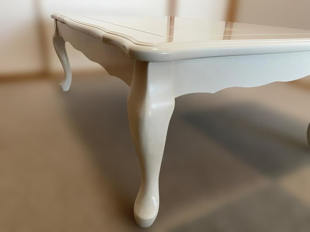 ★こたつ 猫脚 姫家具 アンティーク風 こたつ布団セット【引取限定】★