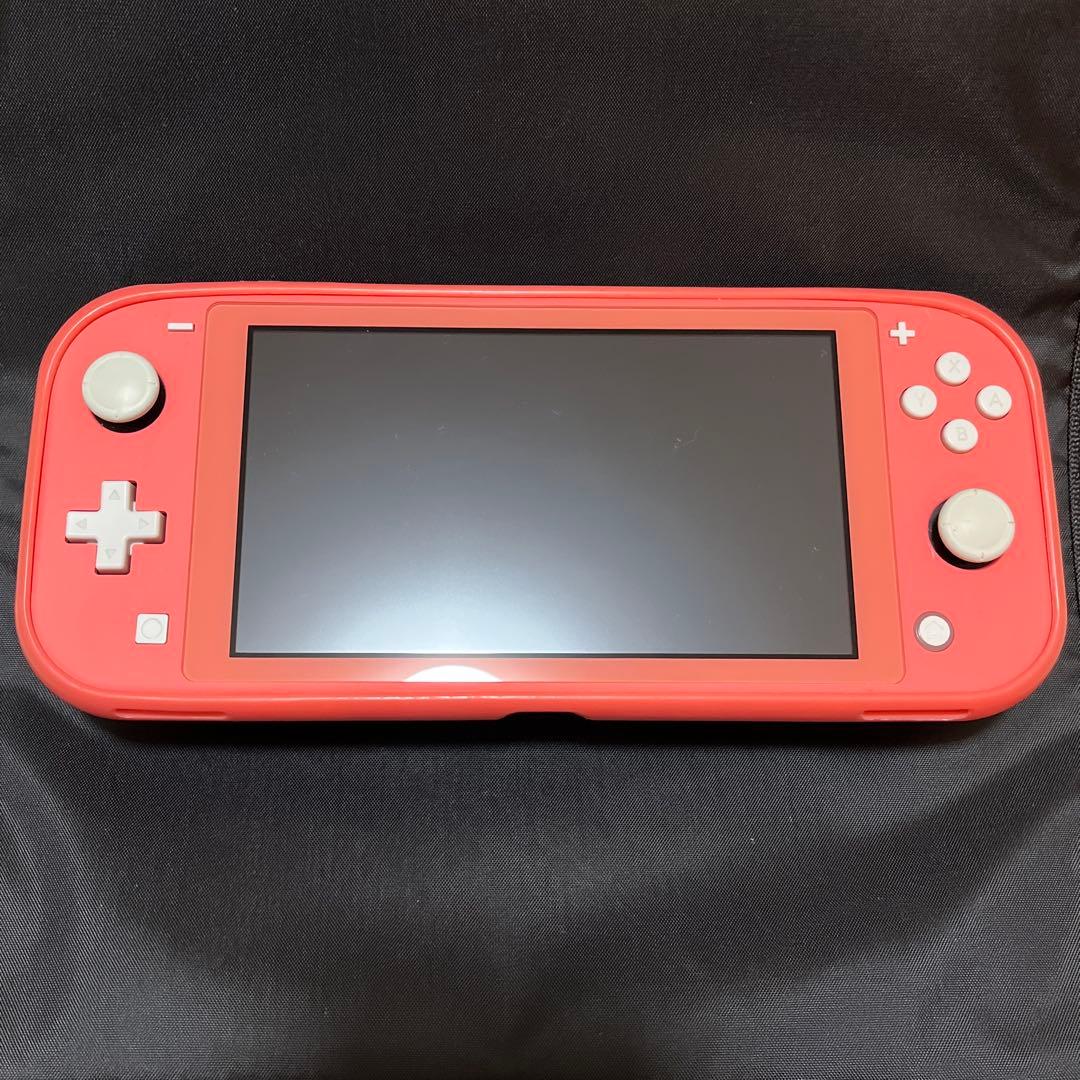 箱有Nintendo Switch Lite ピンク ACアダプタ・ケース付き
