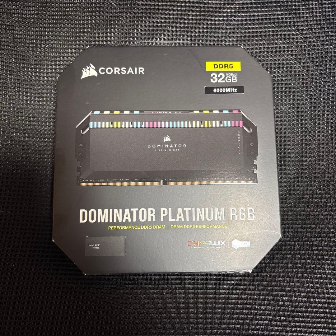 新品 CORSAIR DDR5 6000mhz 32GB DOMINATOR