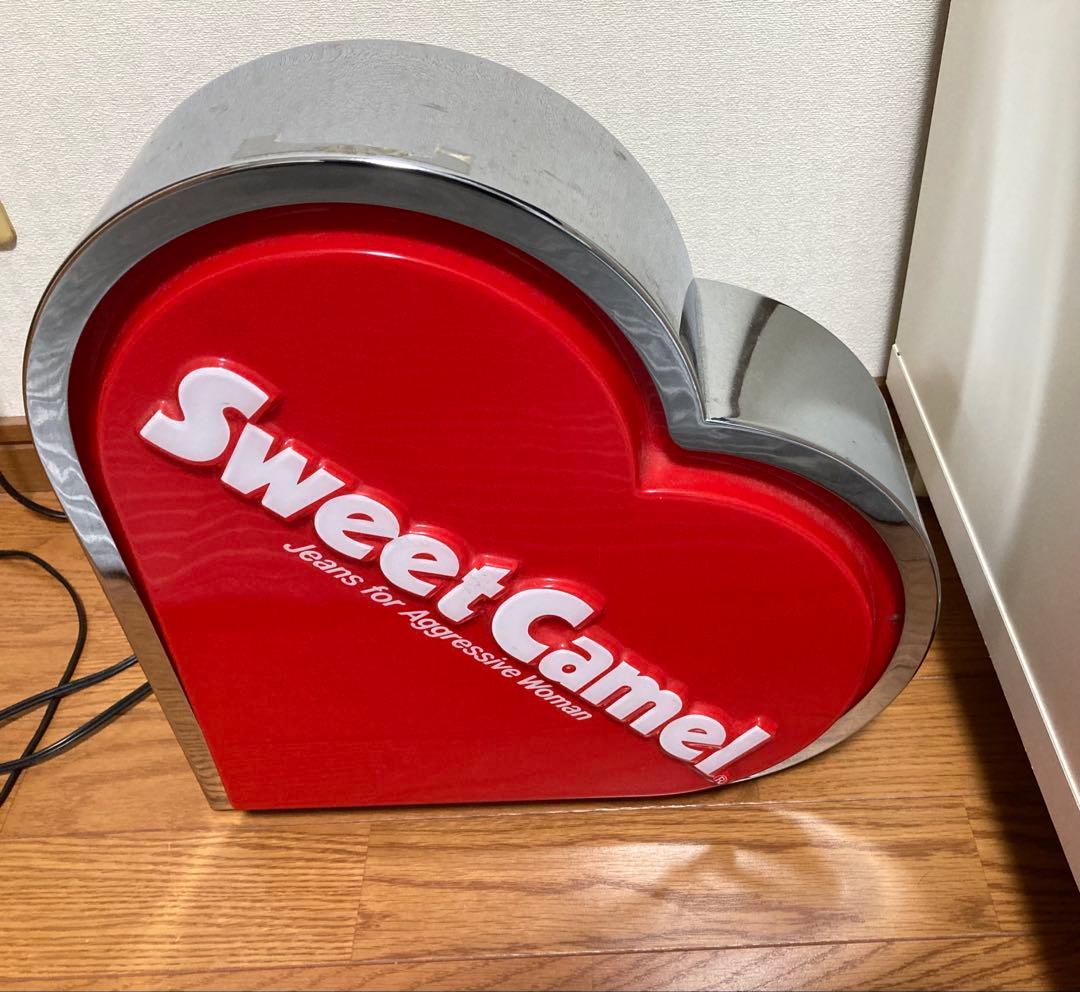Sweet Camel 電飾看板 スゥィートキャメル非売品 ヴィンテージ超レア物