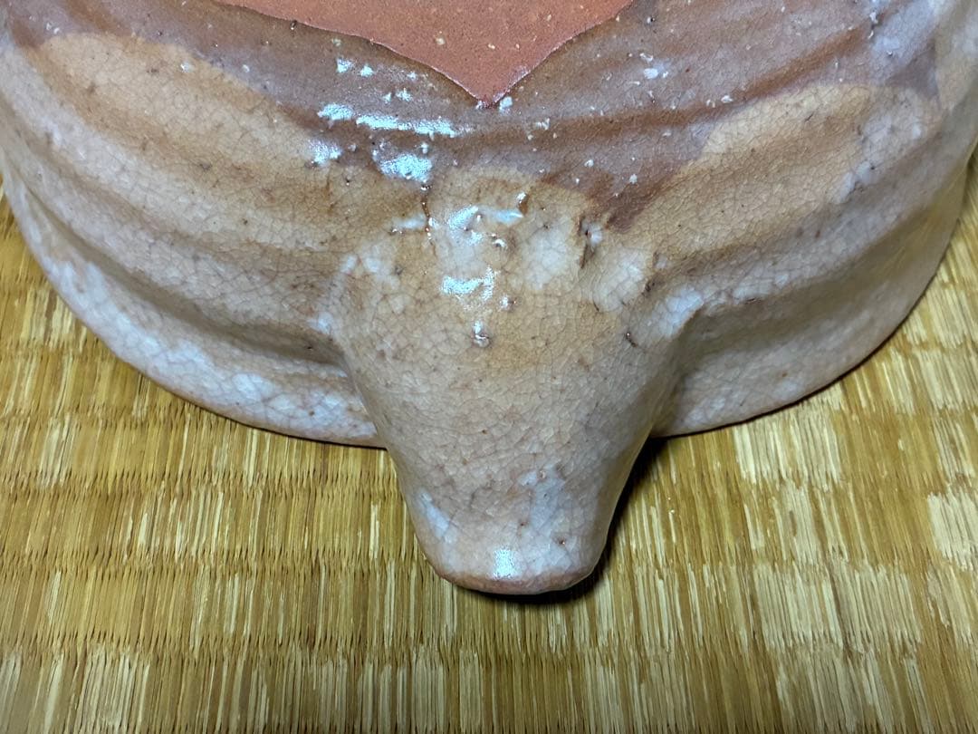 萩焼 晴雲山 八代【岡田 裕】 片口鉢 共箱