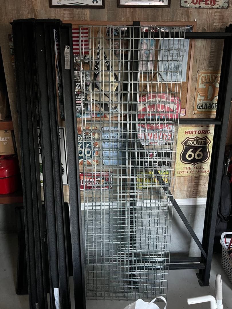 ゴリララック 4段 ブラック スチールラック