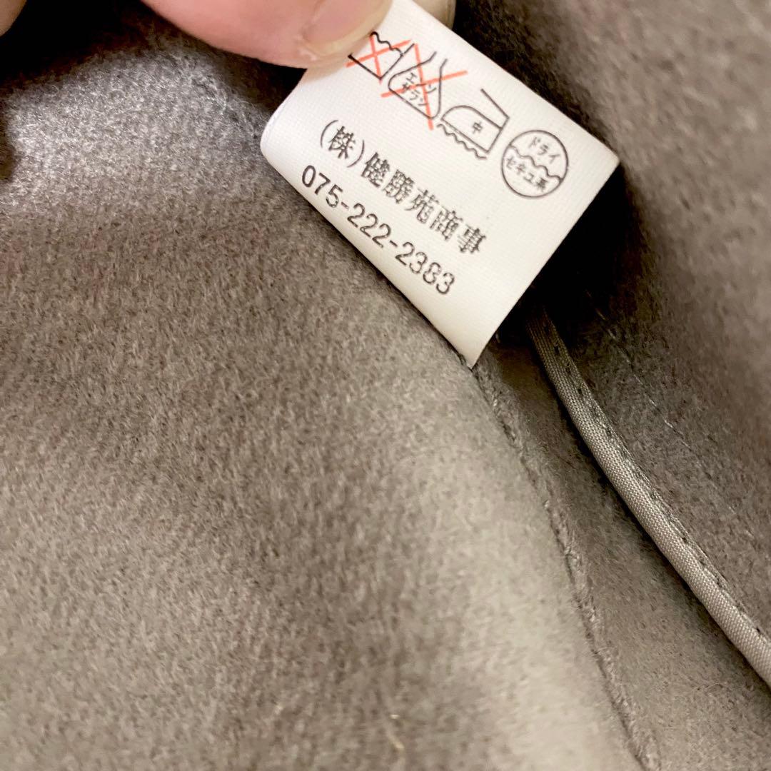 最高級 ロロピアーナ社 PEONY カシミヤ100％ コート　オリーブ