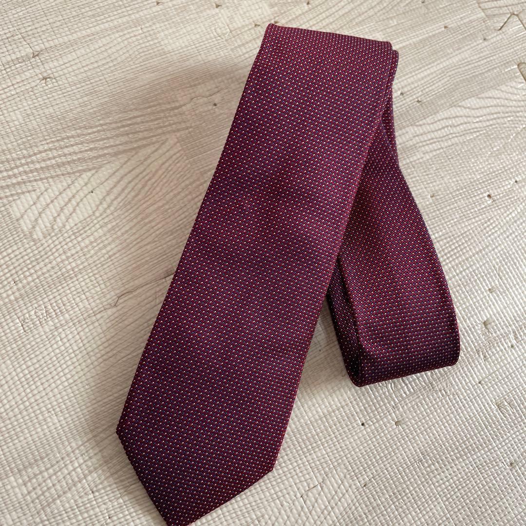 週末限定値下げ　HERMES ネクタイ　未使用