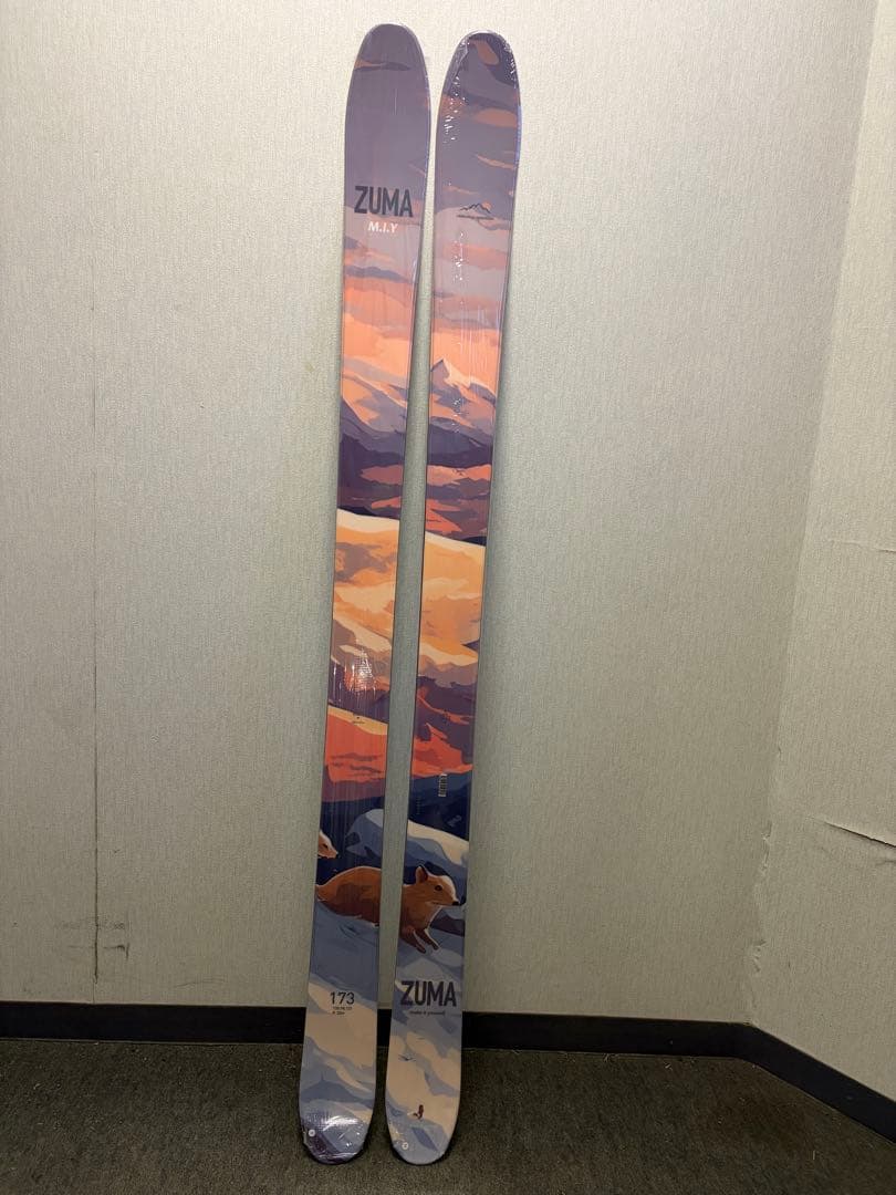 ZUMA M.I.Y スキー板 173cm 未使用品