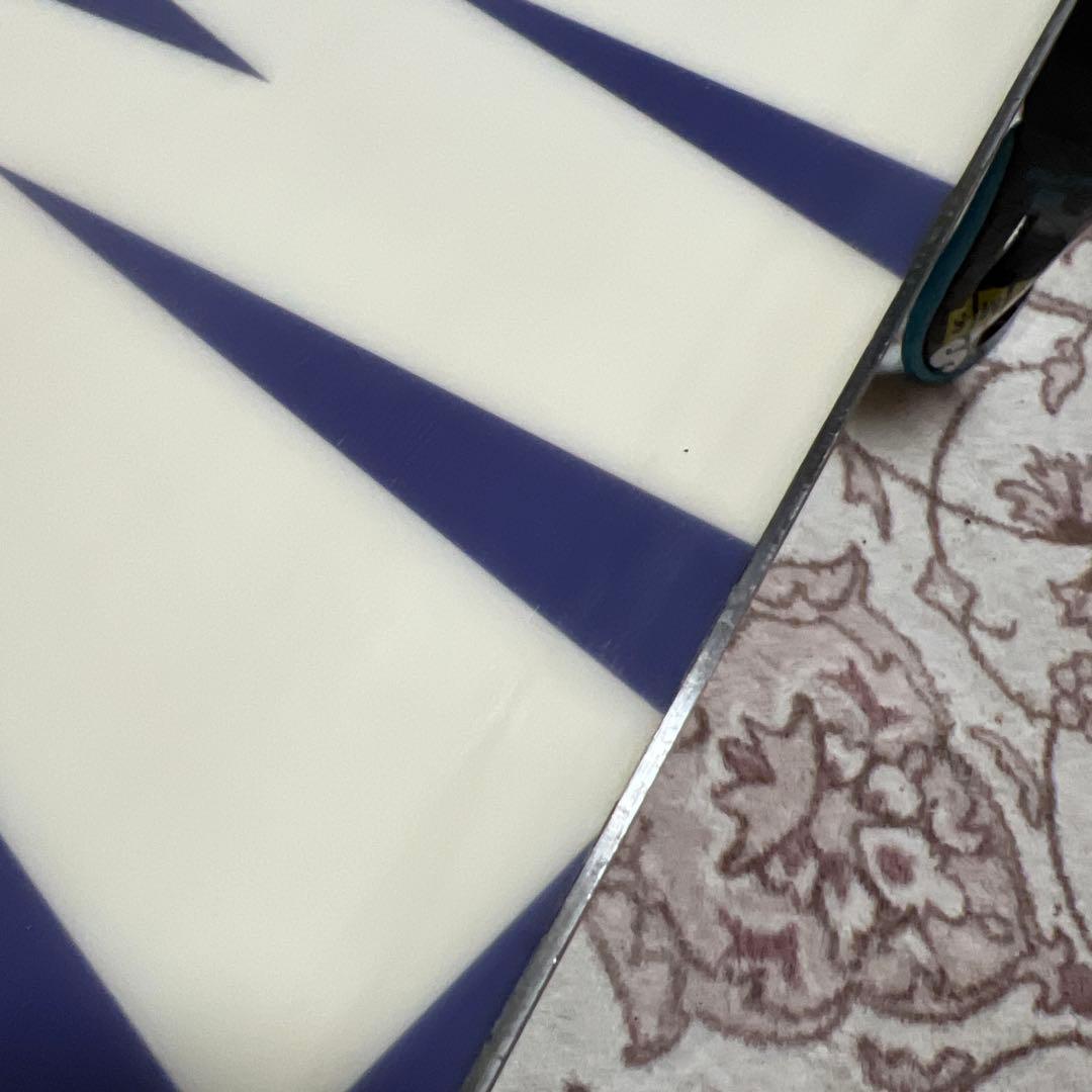 良品 SIMS 147cm バイン付 スノーボードセット 初心者向け