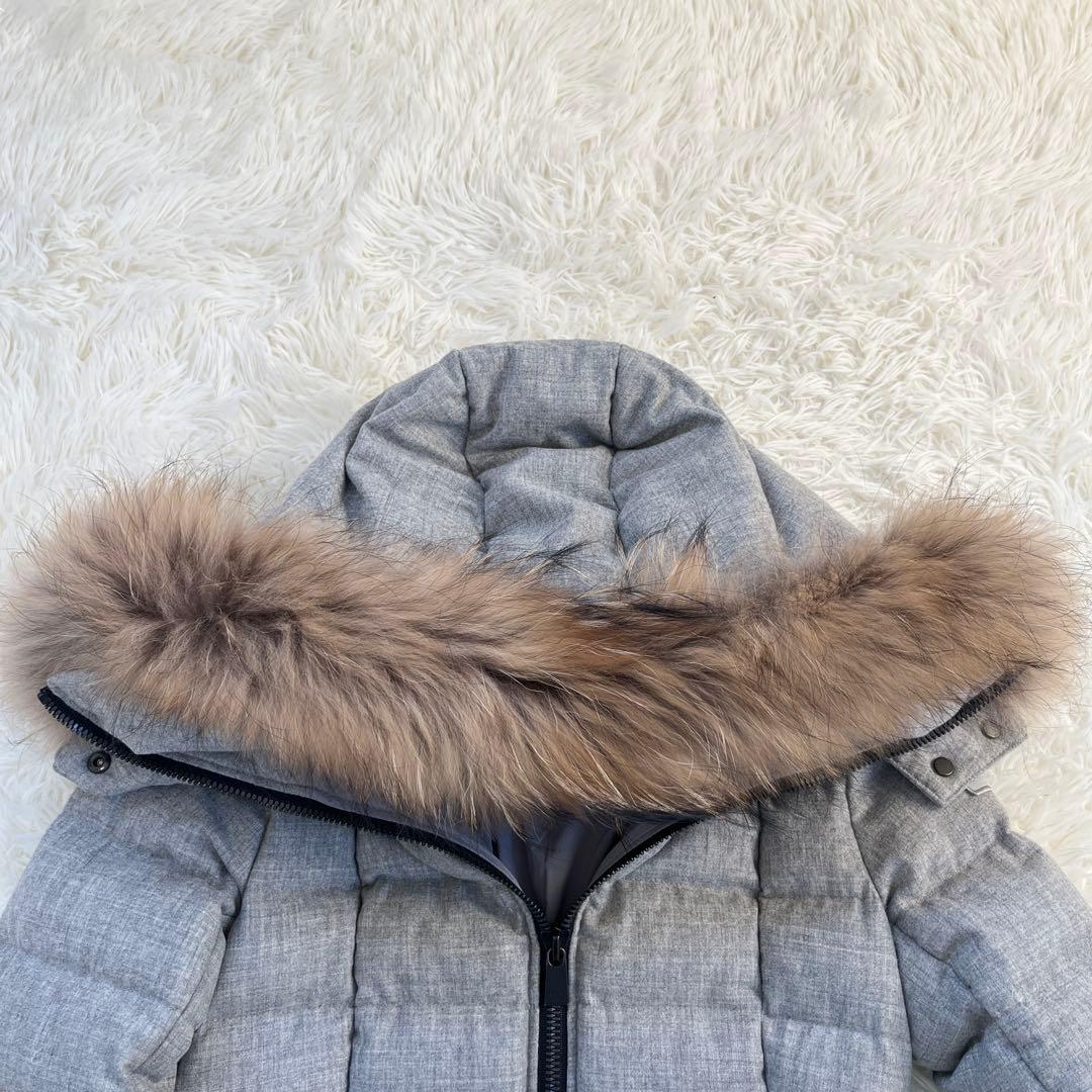 TATRAS VOLPAIA ダウンコート カシミア ラクーンファー　02サイズ