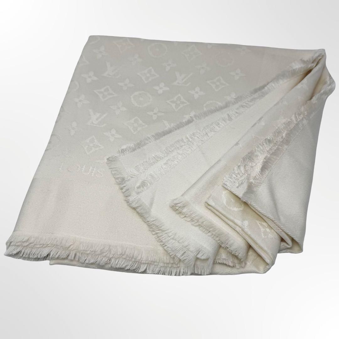 LOUIS VUITTON ルイヴィトン モノグラム 大判 ショール ストール