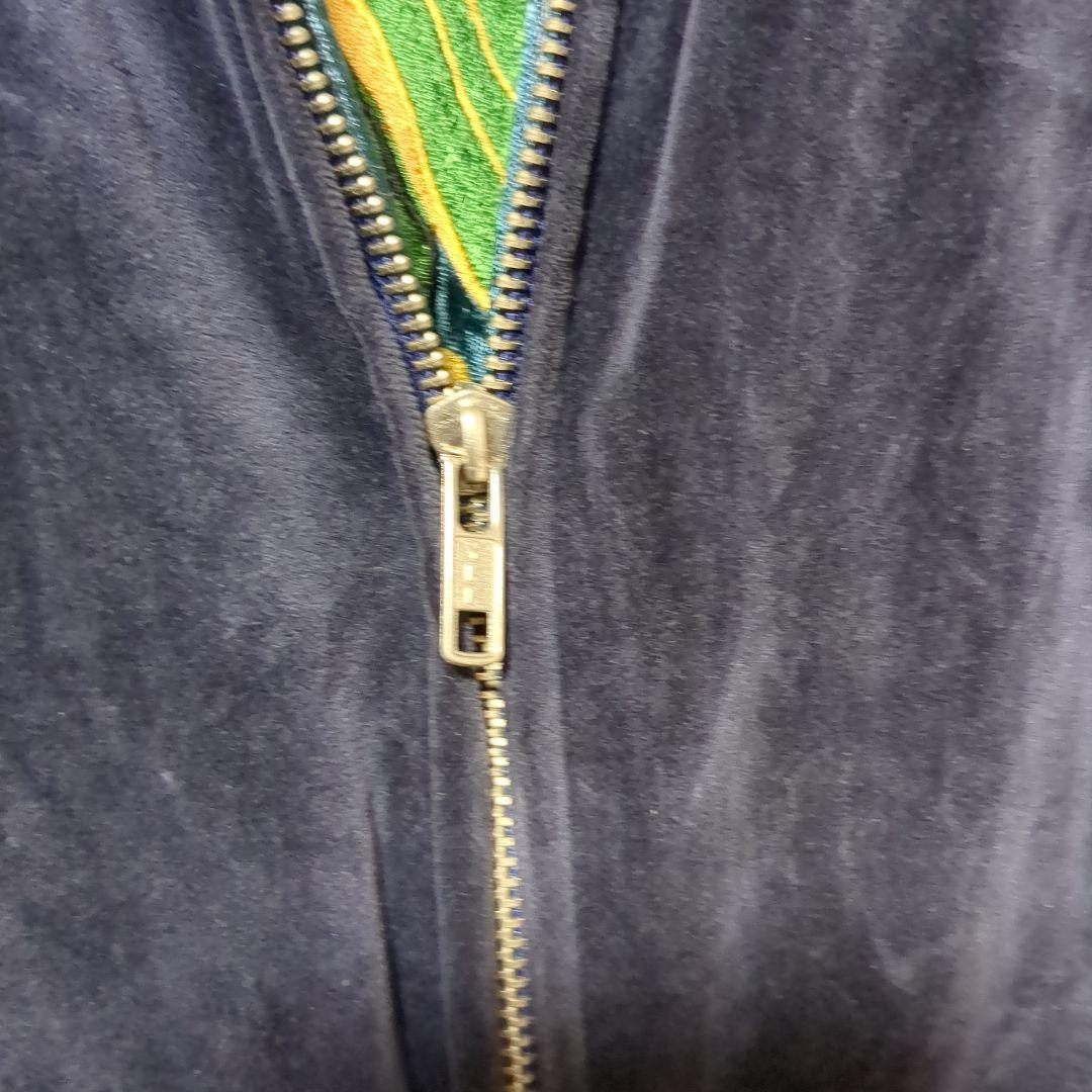 刺繍スカジャン ネイビー