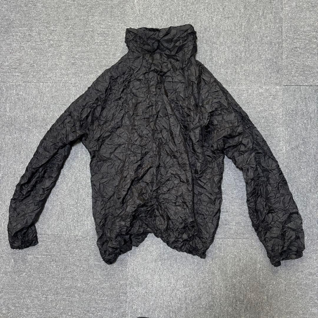 ISSEY MIYAKE イッセイミヤケ シワ加工 カットソー ハイネック M