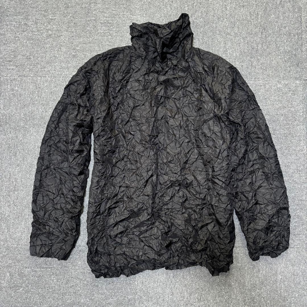 ISSEY MIYAKE イッセイミヤケ シワ加工 カットソー ハイネック M