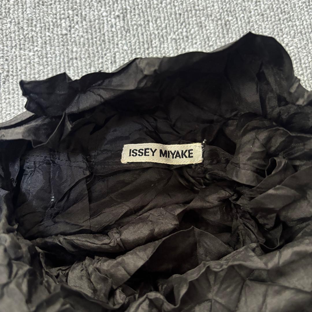 ISSEY MIYAKE イッセイミヤケ シワ加工 カットソー ハイネック M