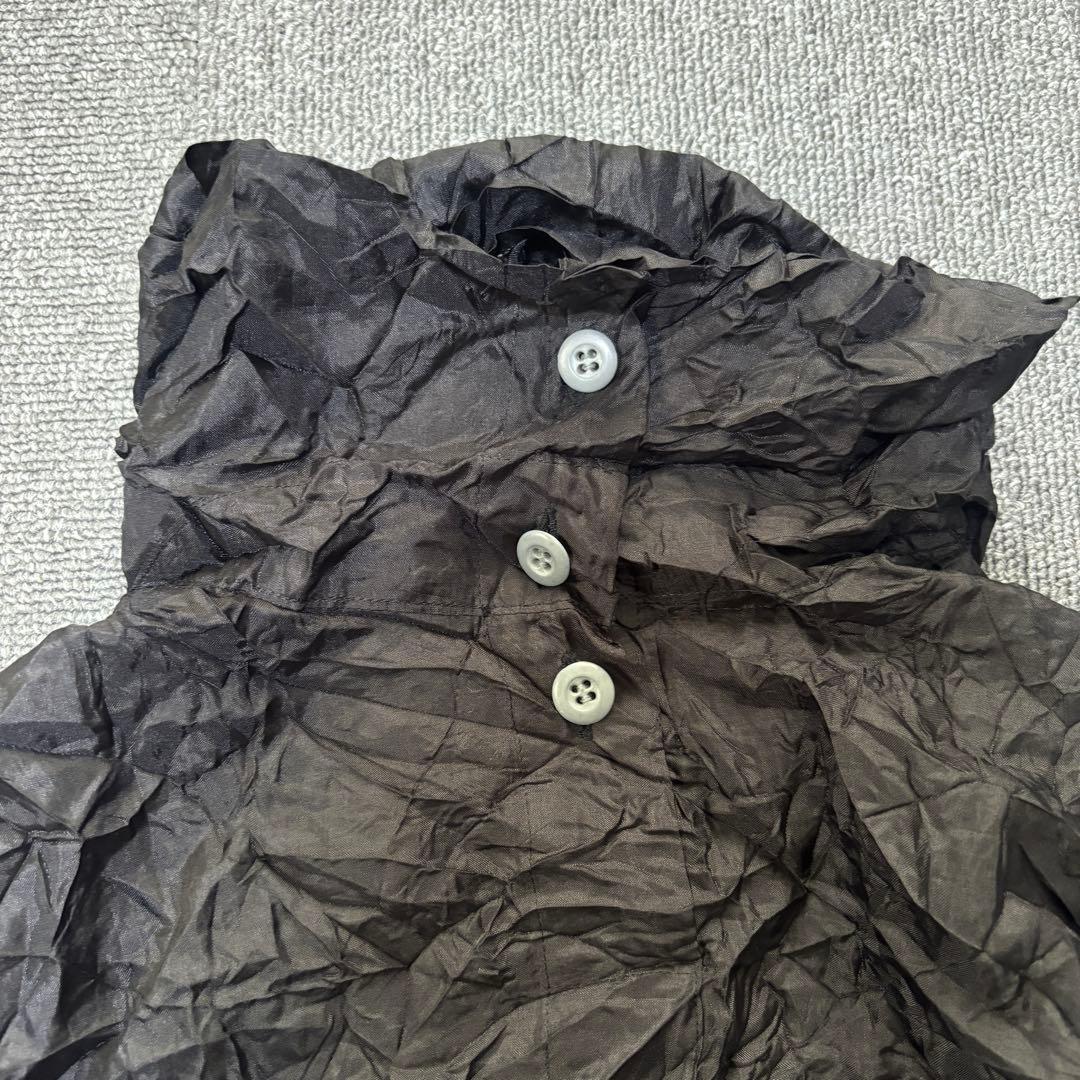 ISSEY MIYAKE イッセイミヤケ シワ加工 カットソー ハイネック M