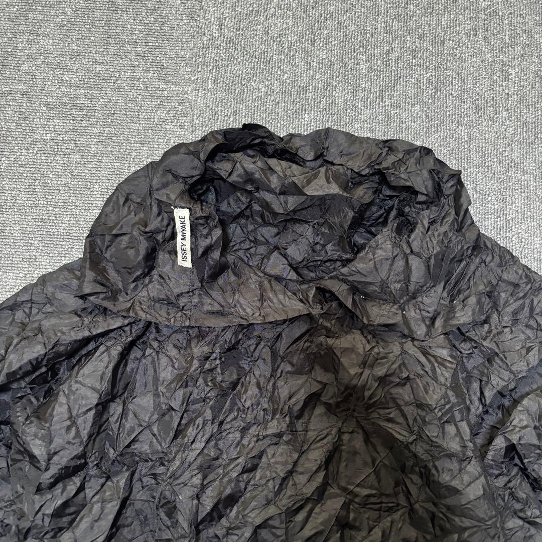 ISSEY MIYAKE イッセイミヤケ シワ加工 カットソー ハイネック M