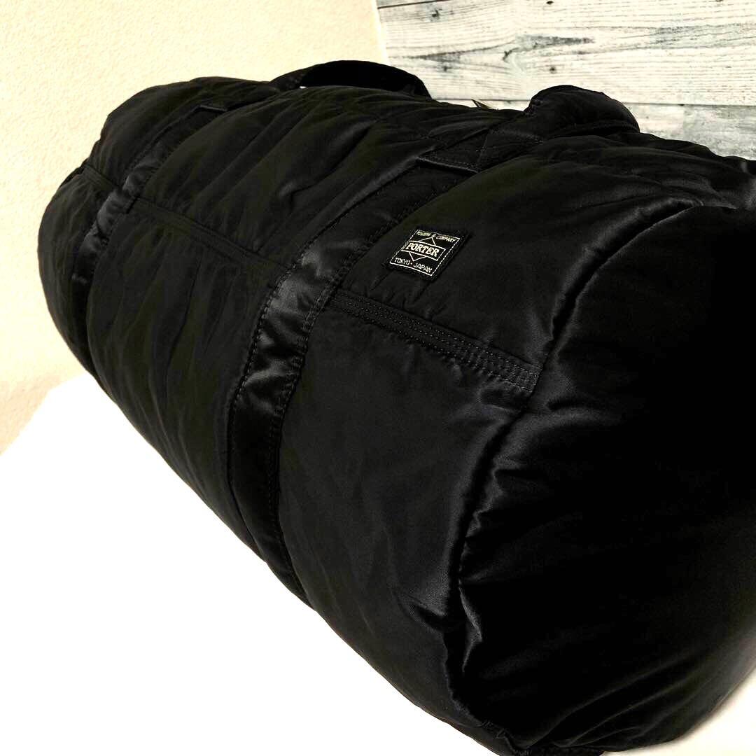 未使用級✨ポーター タンカー ボストンバッグM 2way ブラック 吉田カバン