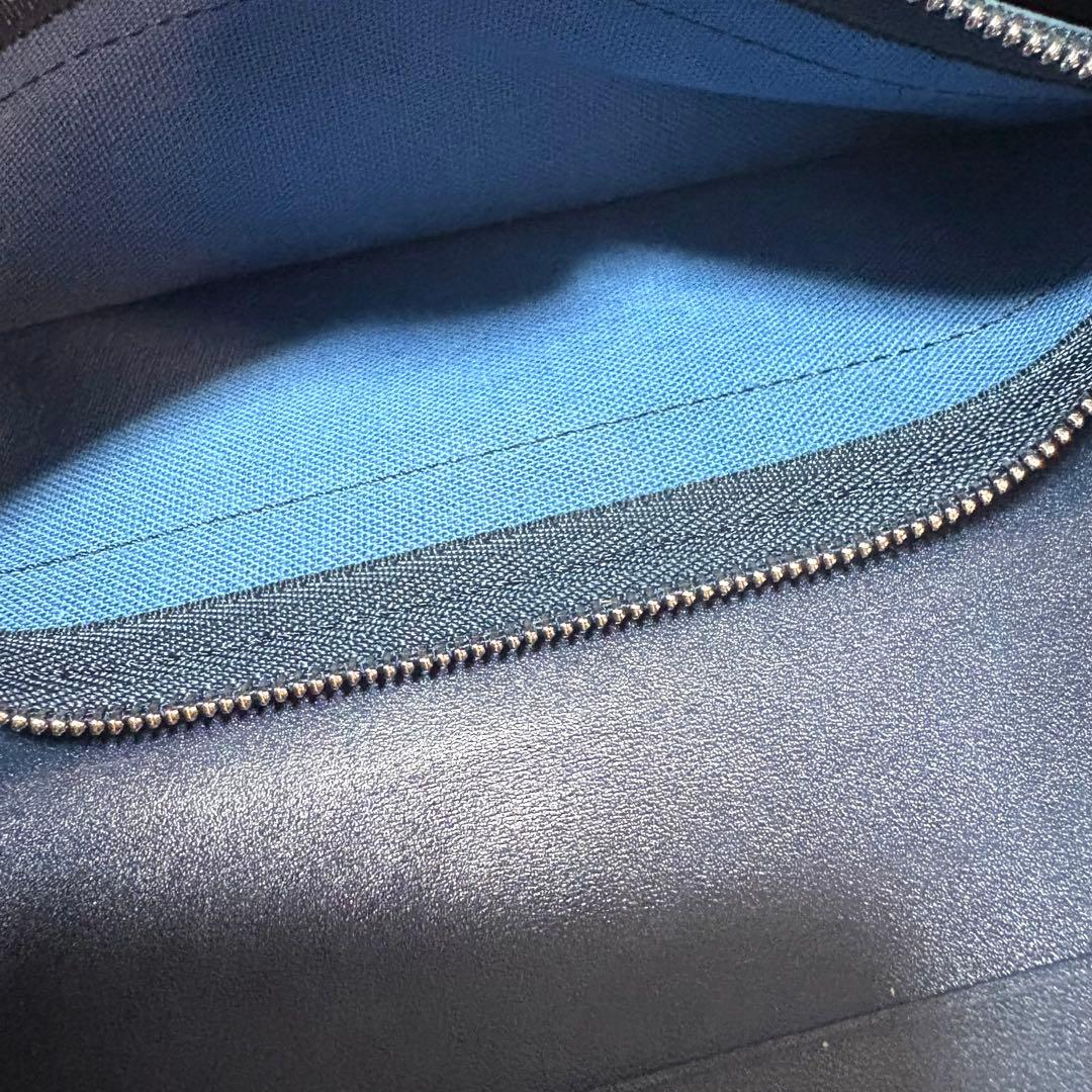 未使用✨ CYPRIS ファスナー付ササマチ長財布コードバン＆シラサギレザー