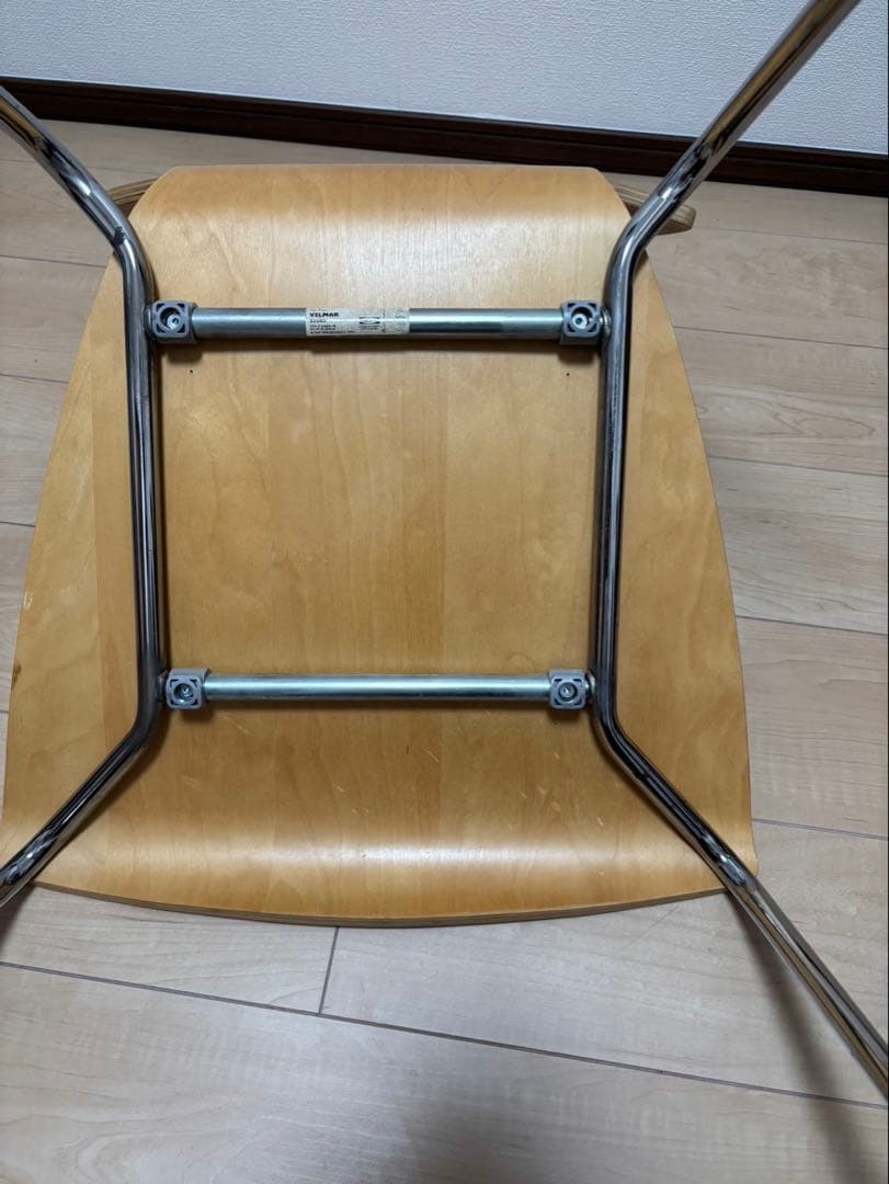 IKEA VILMAR チェア 椅子 プライウッド ナチュラル 廃盤モデル