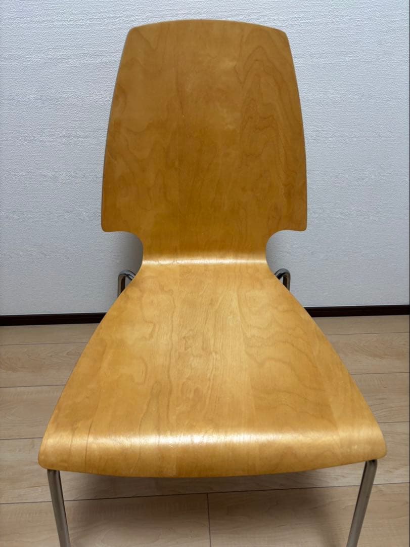 IKEA VILMAR チェア 椅子 プライウッド ナチュラル 廃盤モデル