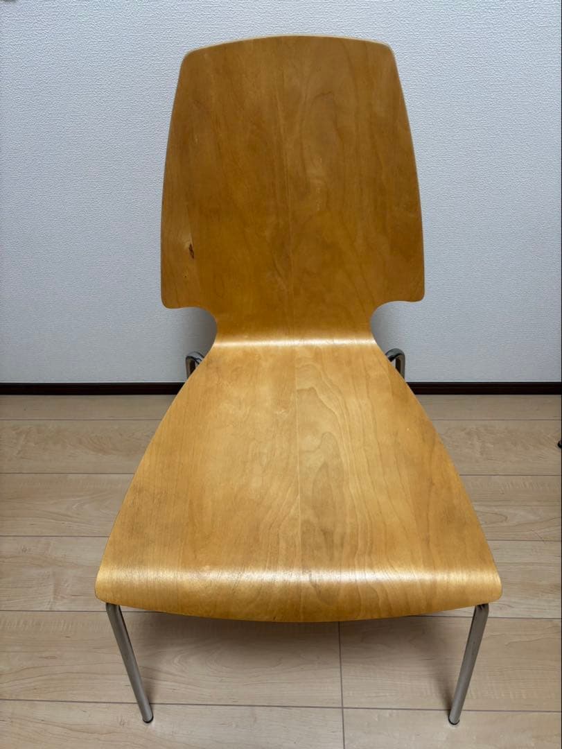 IKEA VILMAR チェア 椅子 プライウッド ナチュラル 廃盤モデル