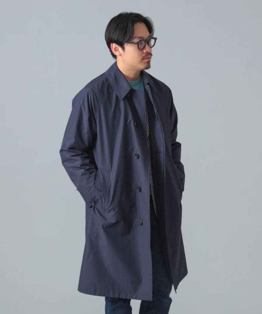 2025SS 未使用 BEAMS F シングルラグランスリーブ バルカラーコート