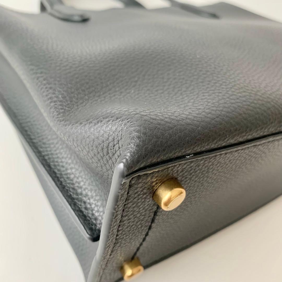 【COACH】コーチ　ウィロウ　トート　24 ブラック　黒　新品　トートバッグ