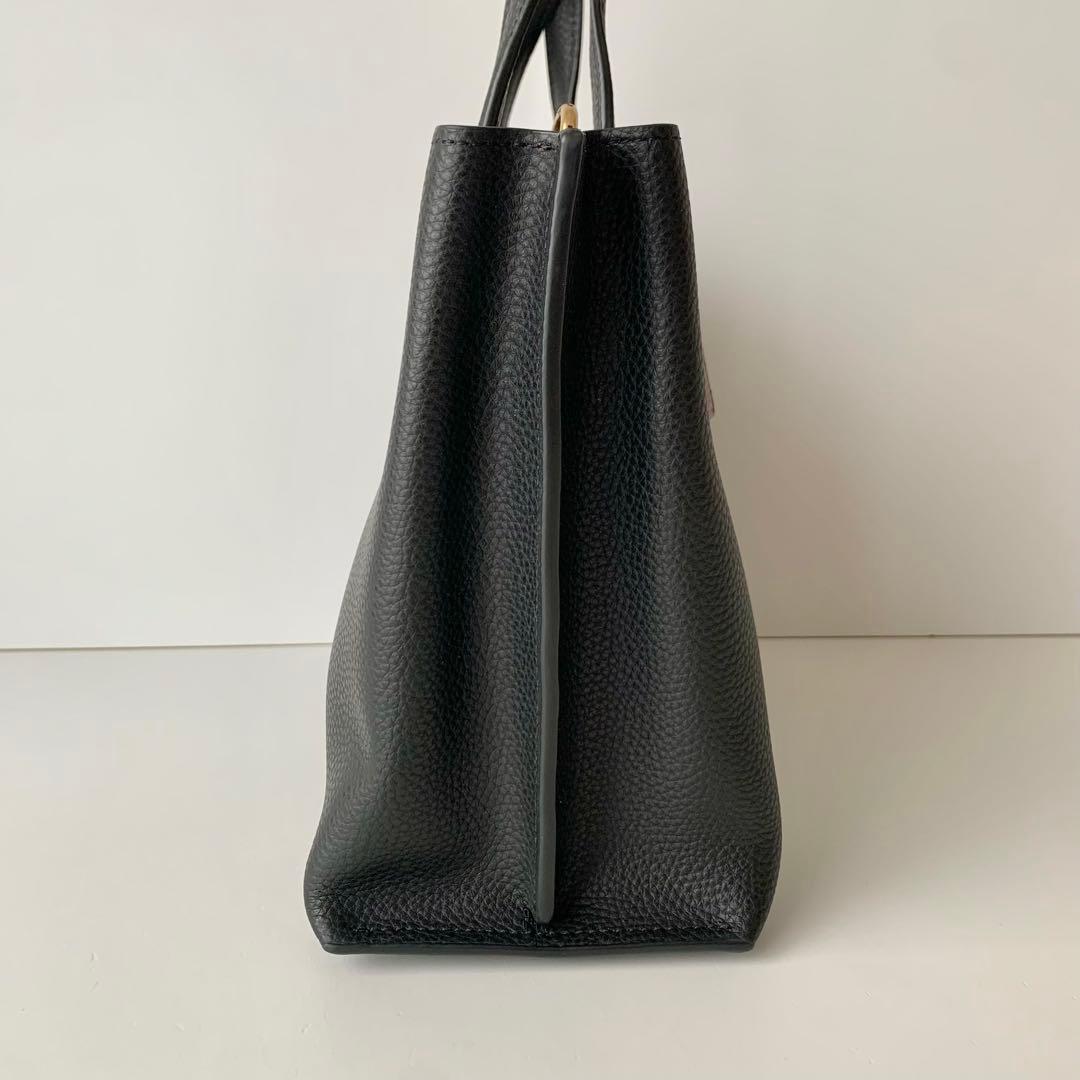 【COACH】コーチ　ウィロウ　トート　24 ブラック　黒　新品　トートバッグ