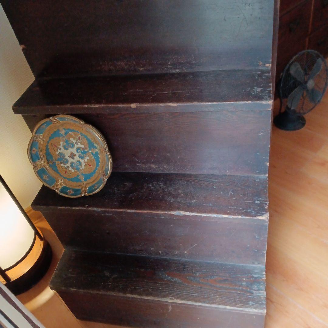 階段箪笥 　(送料込み) たんす　キャビネット　家具 幕末・明治初期