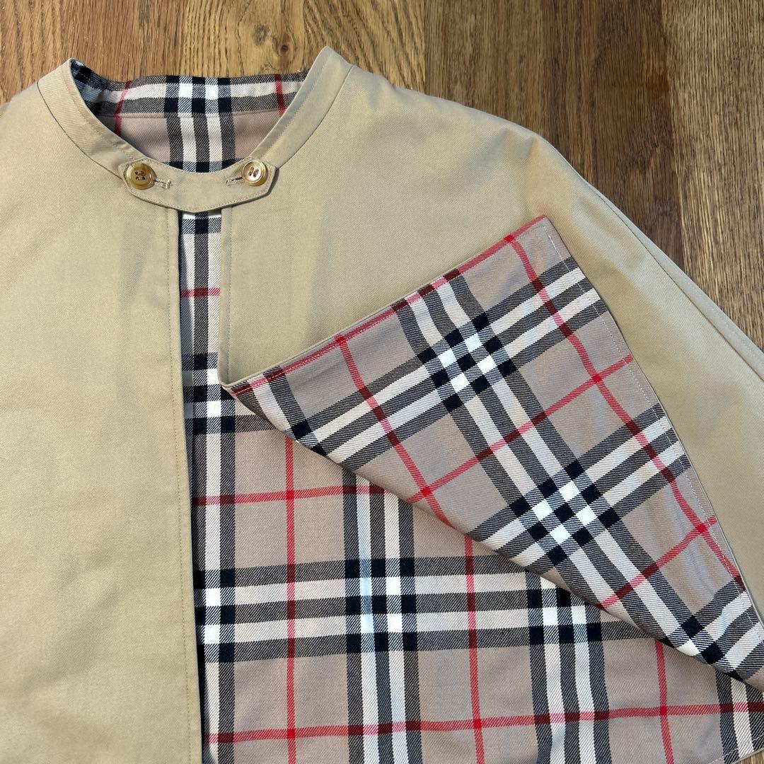 バーバリー　レディースケープ付コート