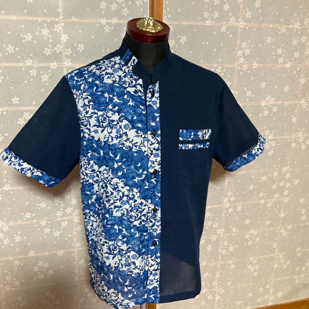 No.196 かりゆしウェアメンズLサイズ