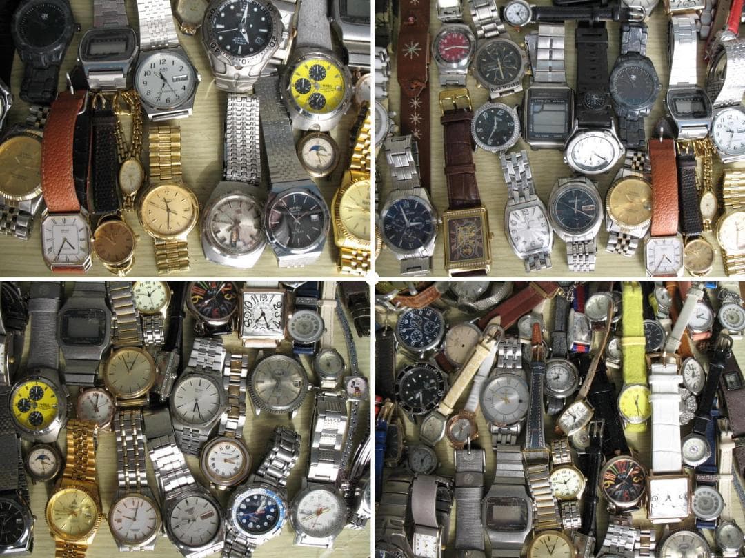 ジャンク時計 まとめ売り１５０個以上 まとめ売り