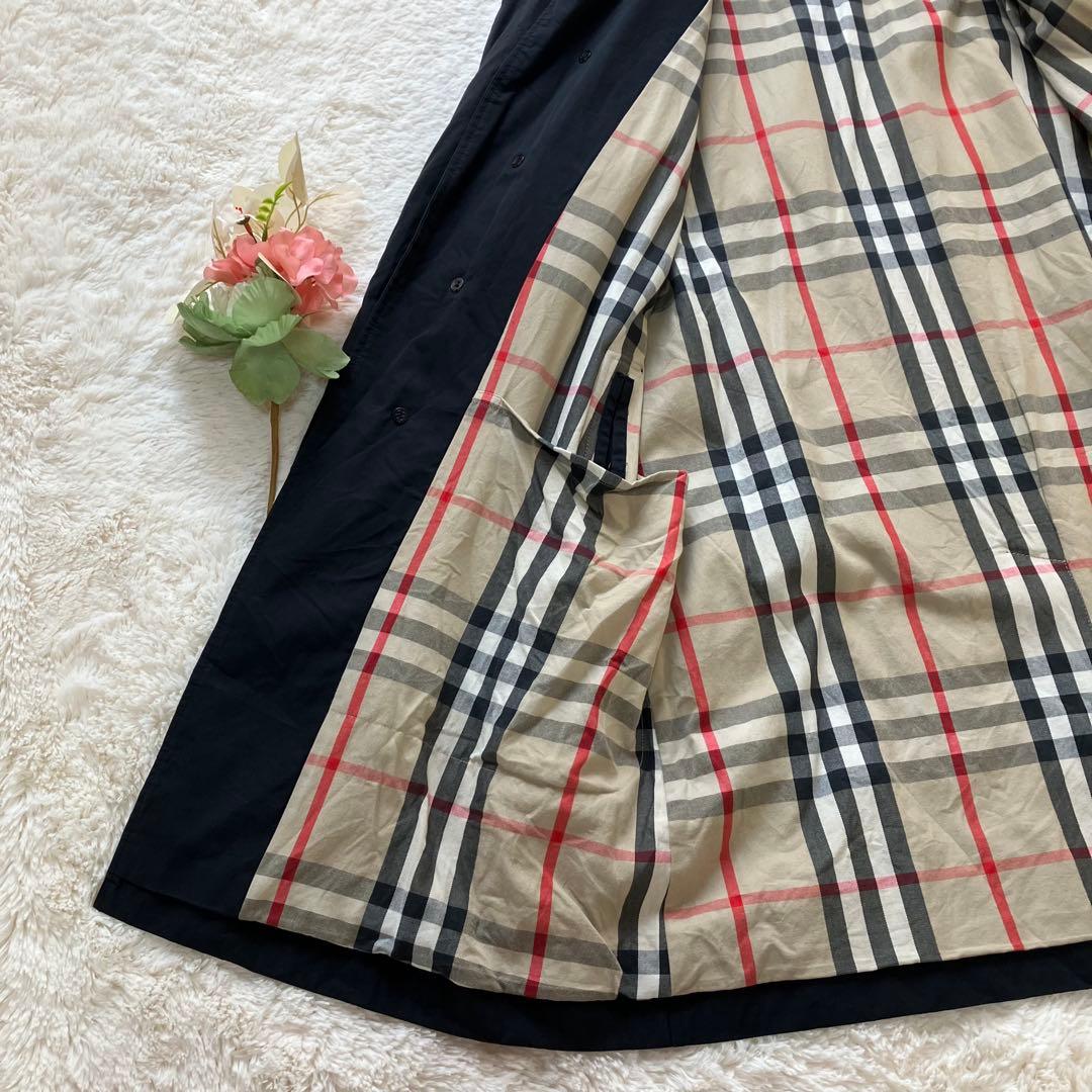 Aya 様♪BURBERRY /バーバリー　ステンカラーコート　ネイビー
