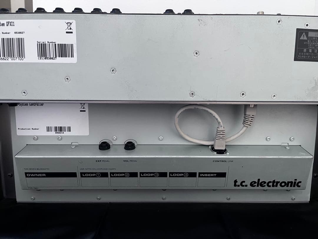 TC Electronic G-System used マルチエフェクター