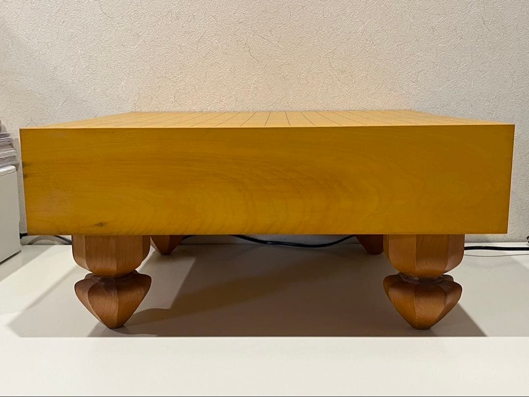 【送料込み】囲碁盤　木製　脚付