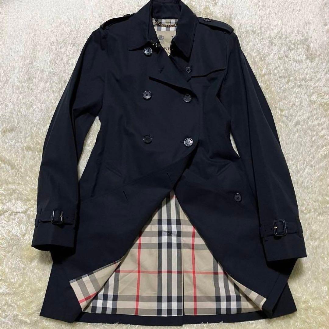 Burberry ネイビー トレンチコート M ケンジントン　新品タグ付き