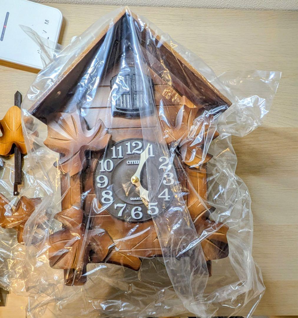 CITIZEN 鳩時計 4MJ234-B 昭和レトロ 高級クォーツ 壁掛け時計