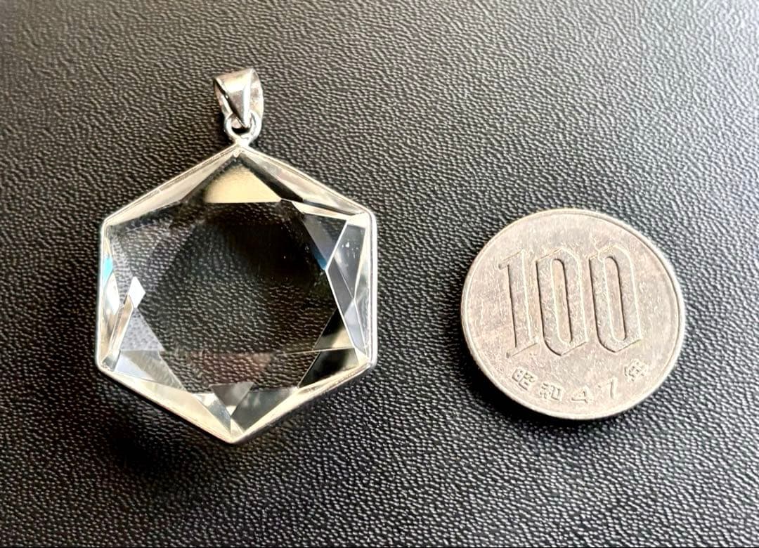 夢幻品質　秘蔵放出　光纏いし神の聖石　ガネッシュヒマール水晶PT　〜夢幻六芒星〜