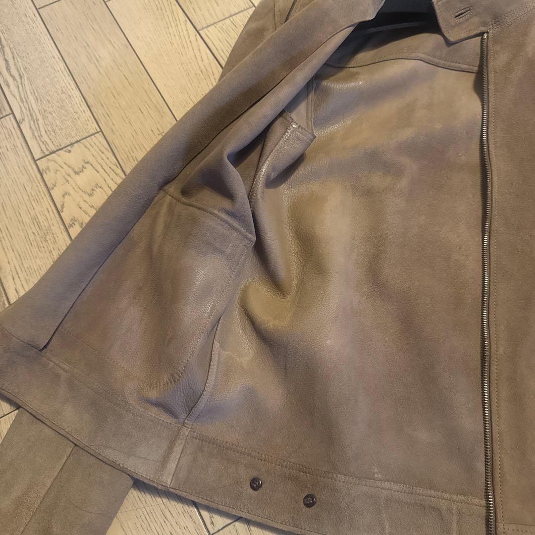 SAINT LAURENT PARIS サンローラン スエードボンバージャケット