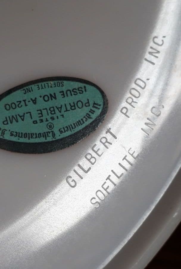 米国ビンテージレビトン ミッドセンチュリー レッドマッシュルーム テーブルランプ