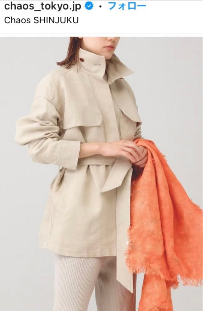 TIME SALE！Chaos×ASAUCE MELERアソースメレ大判ストール