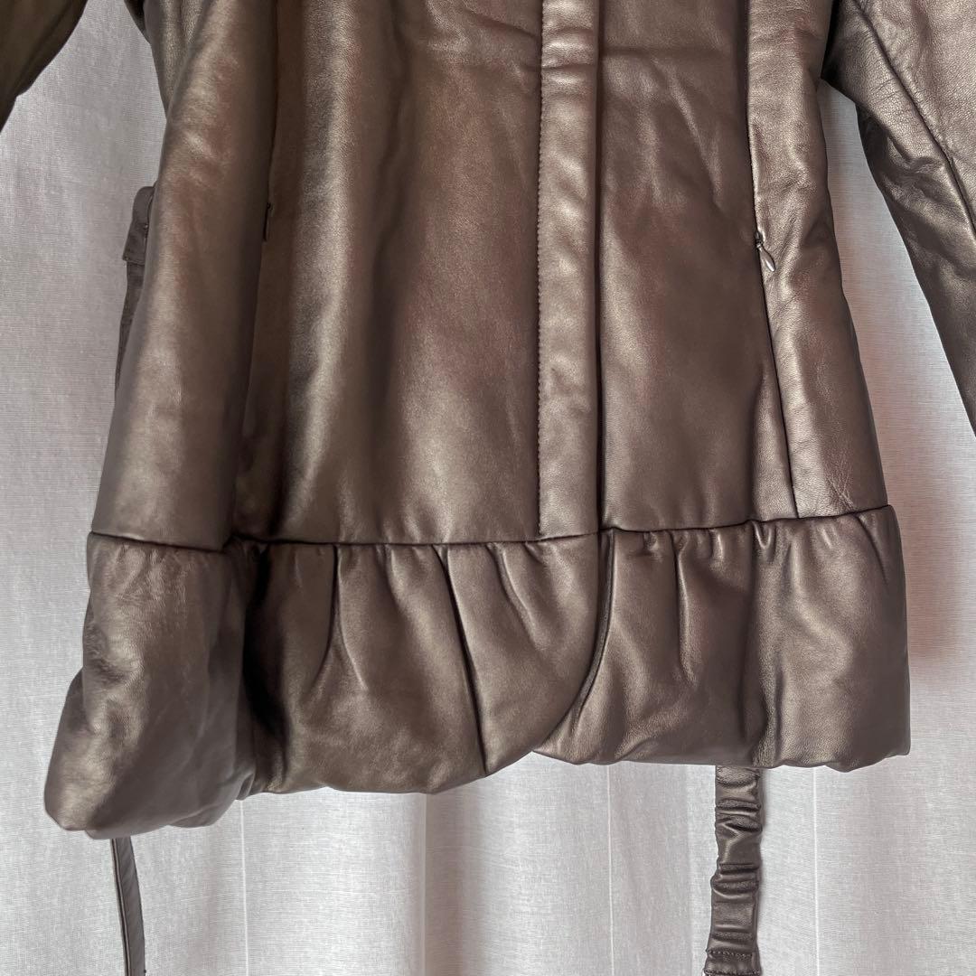 ジャケット・アウター Balmain/Leather Fur Coat