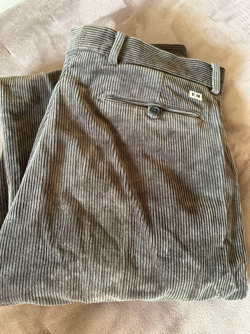 パンツ ends and means Cord Trousers 24AW