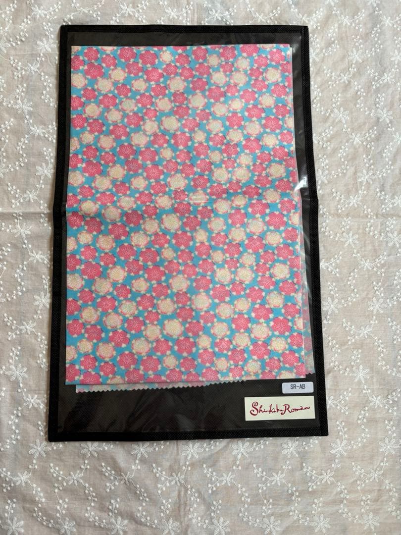 ♡式部浪漫　七五三　着物セット　七歳　赤とピンク 花柄♡