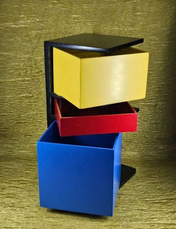 MoMA デ・ステイル ストレージ タワー 小物入れ De Stijl