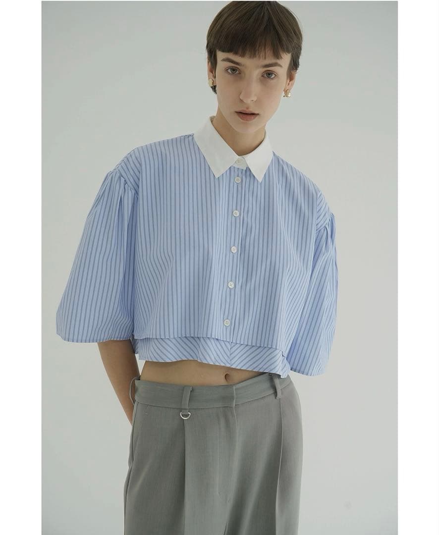 CLANE LAYERED NUANCE SHIRTS サイズ1