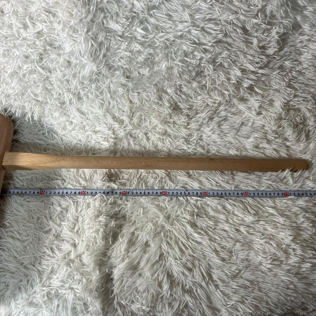 未使用品 杵 餅つき用 木製 四寸 大人用 もちつき もち米 蒸籠 正月 行事