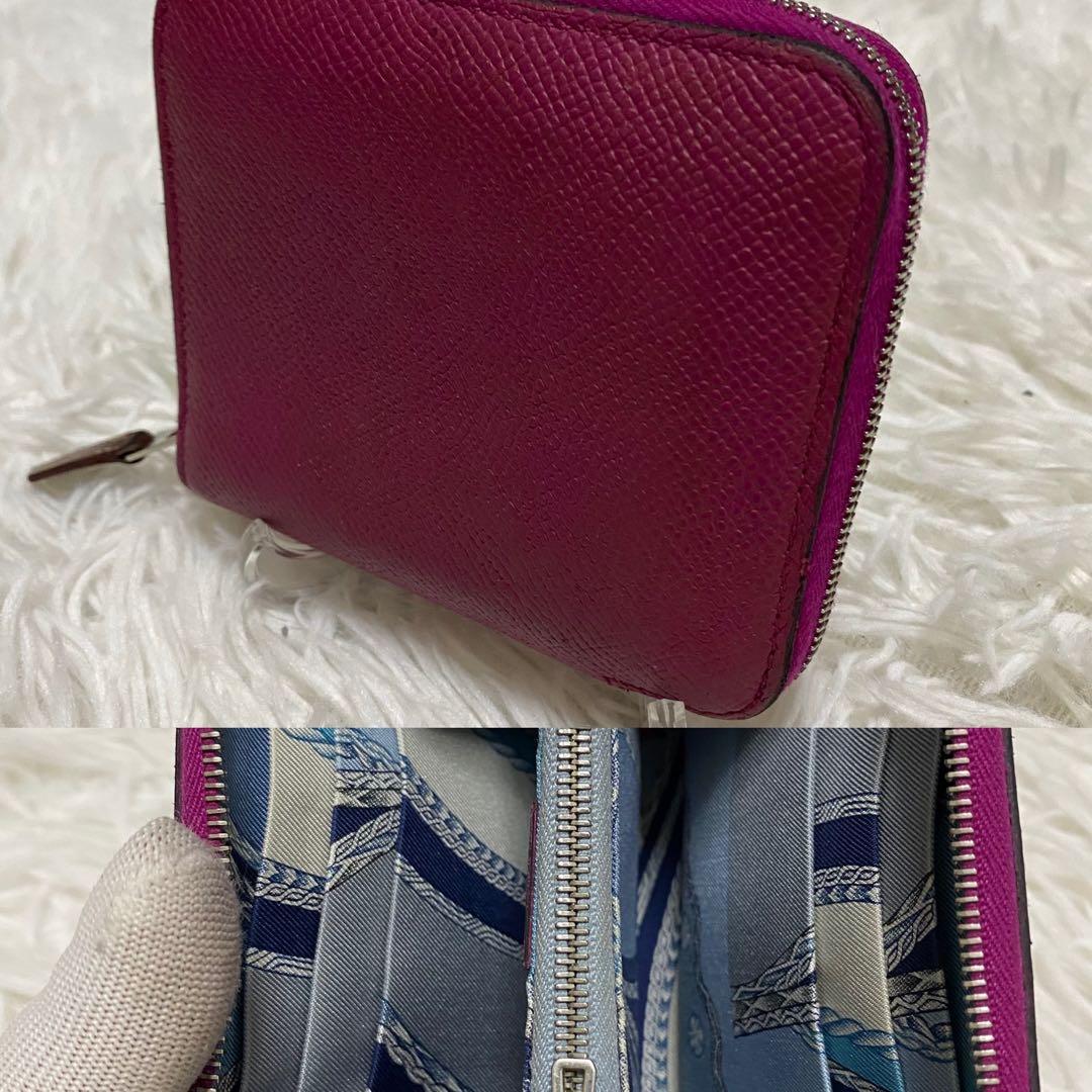 【美品】エルメス シルクイン コンパクト エプソン ケース 刻印あり